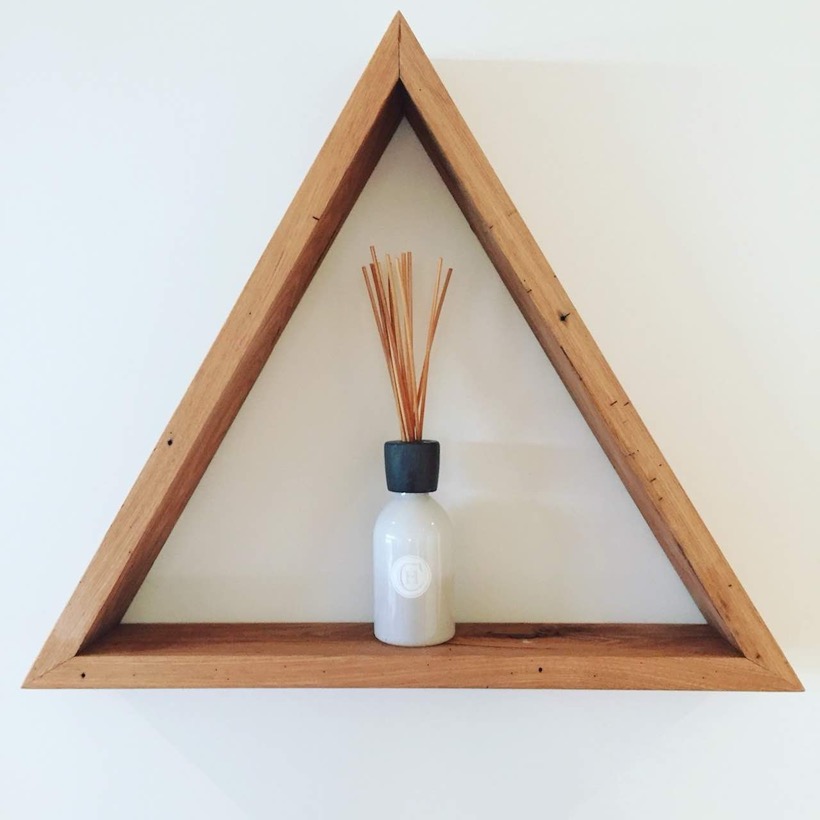 Triangle shelf