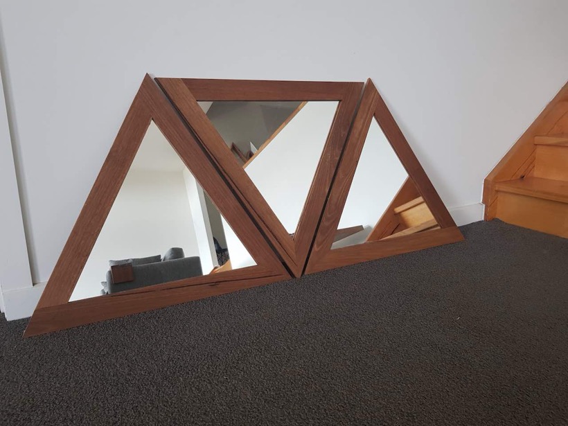 Triangle mirror pack
