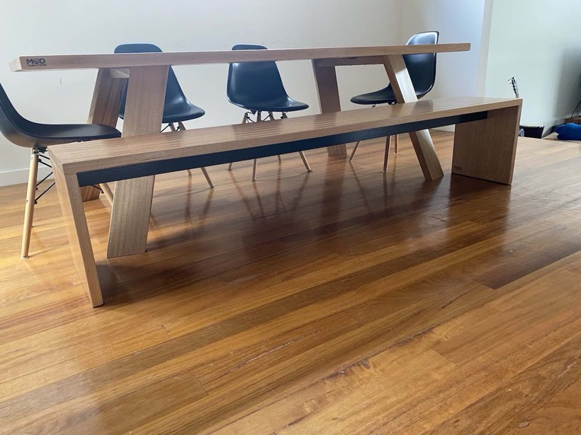 Longline bench seat