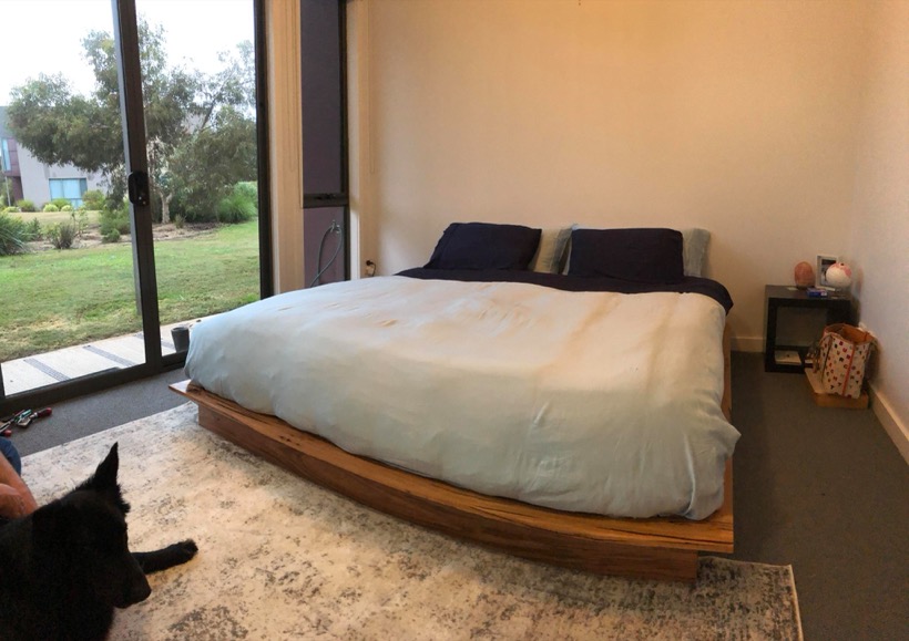 Messmate platform bed